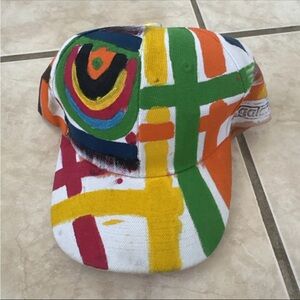 Colorful Abstract Art Cap